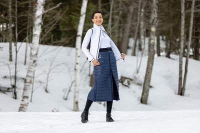 Pourquoi les jupes isolantes sont le vêtement incontournable de l'hiver