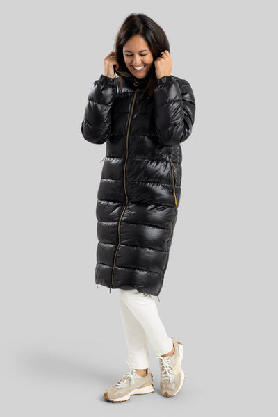BARBARA Winter coat with zip-off sleeve OH25313