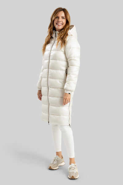 BARBARA Winter coat with zip-off sleeve OH25313