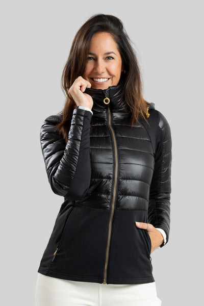 LUISA Hybrid jacket with zip off hood OH25112