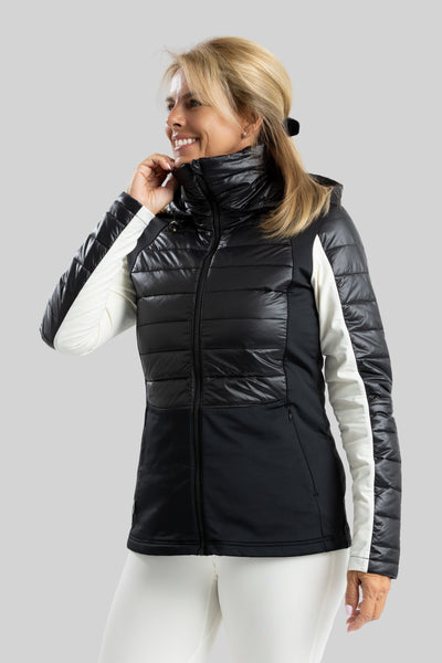 LUISA Hybrid jacket with zip off hood OH25112