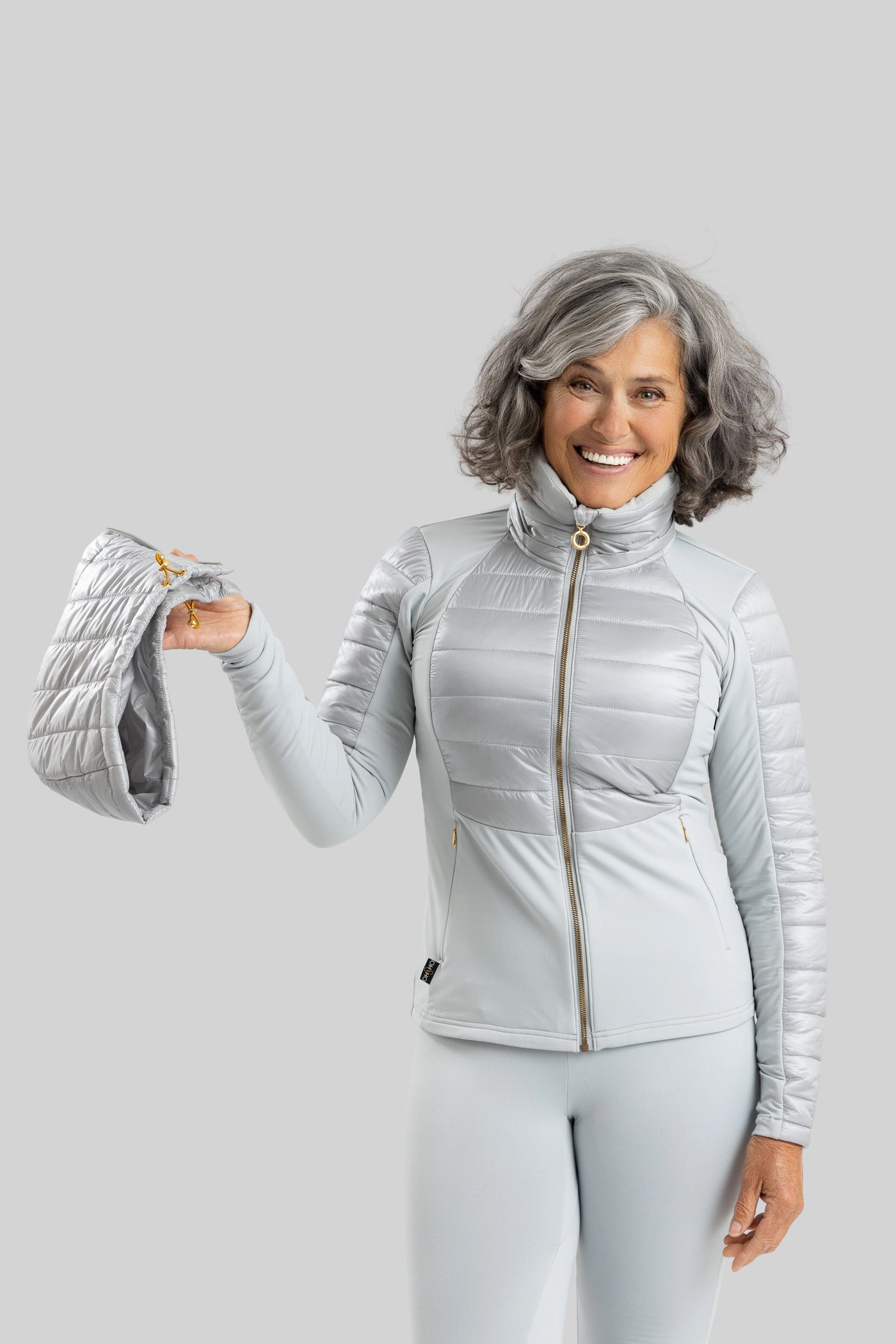 LUISA Hybrid jacket with zip off hood OH25112