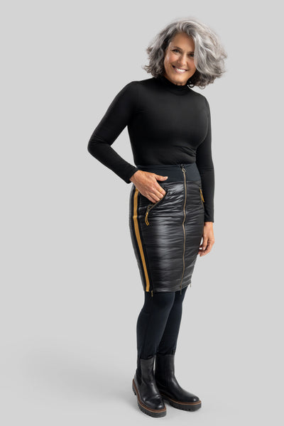 VERA LUREX Midi skirt OH25117