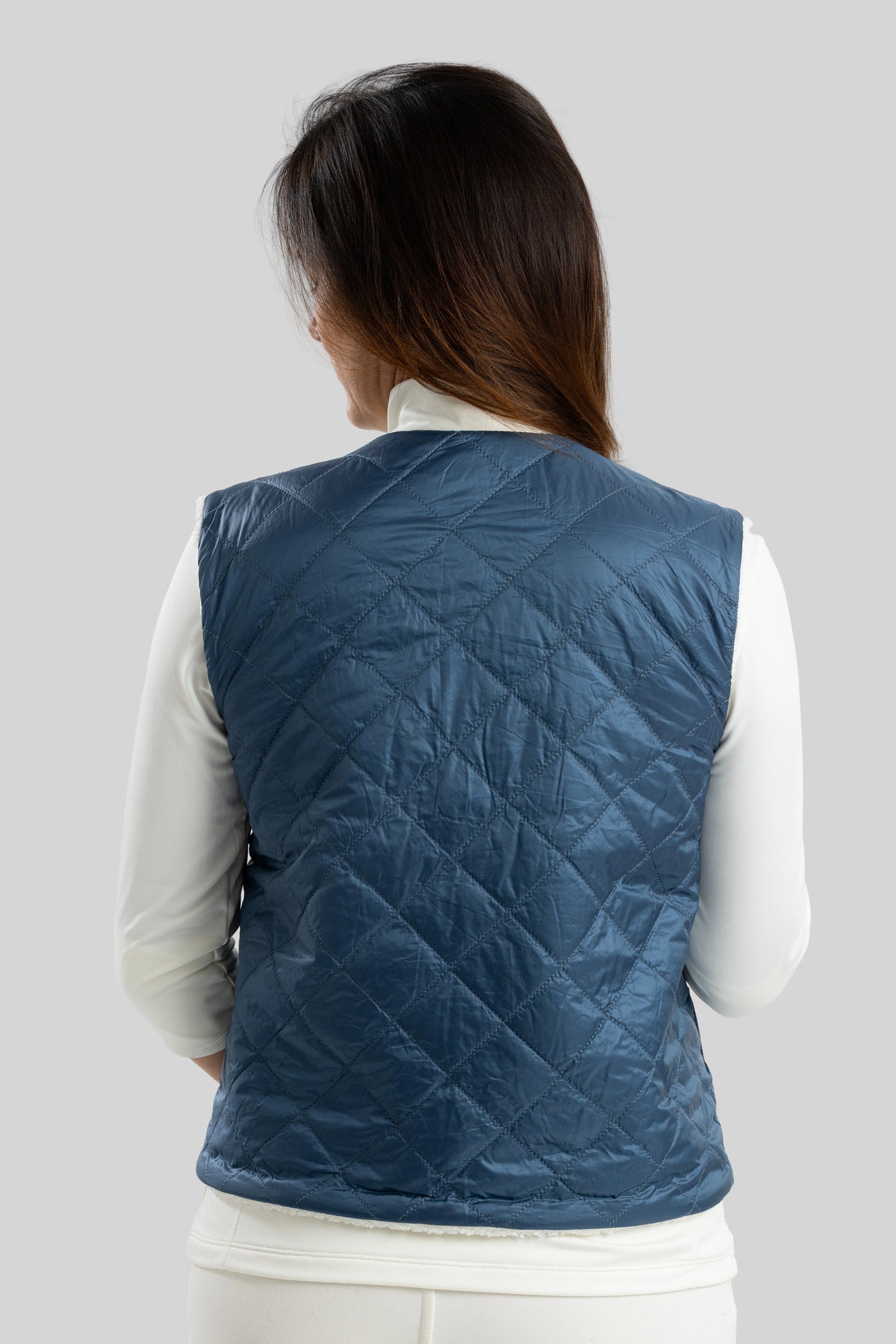 MARINA Reversible cropped vest OH25410