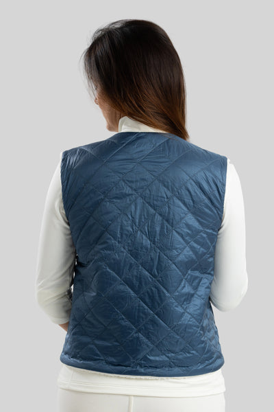 MARINA Reversible cropped vest OH25410
